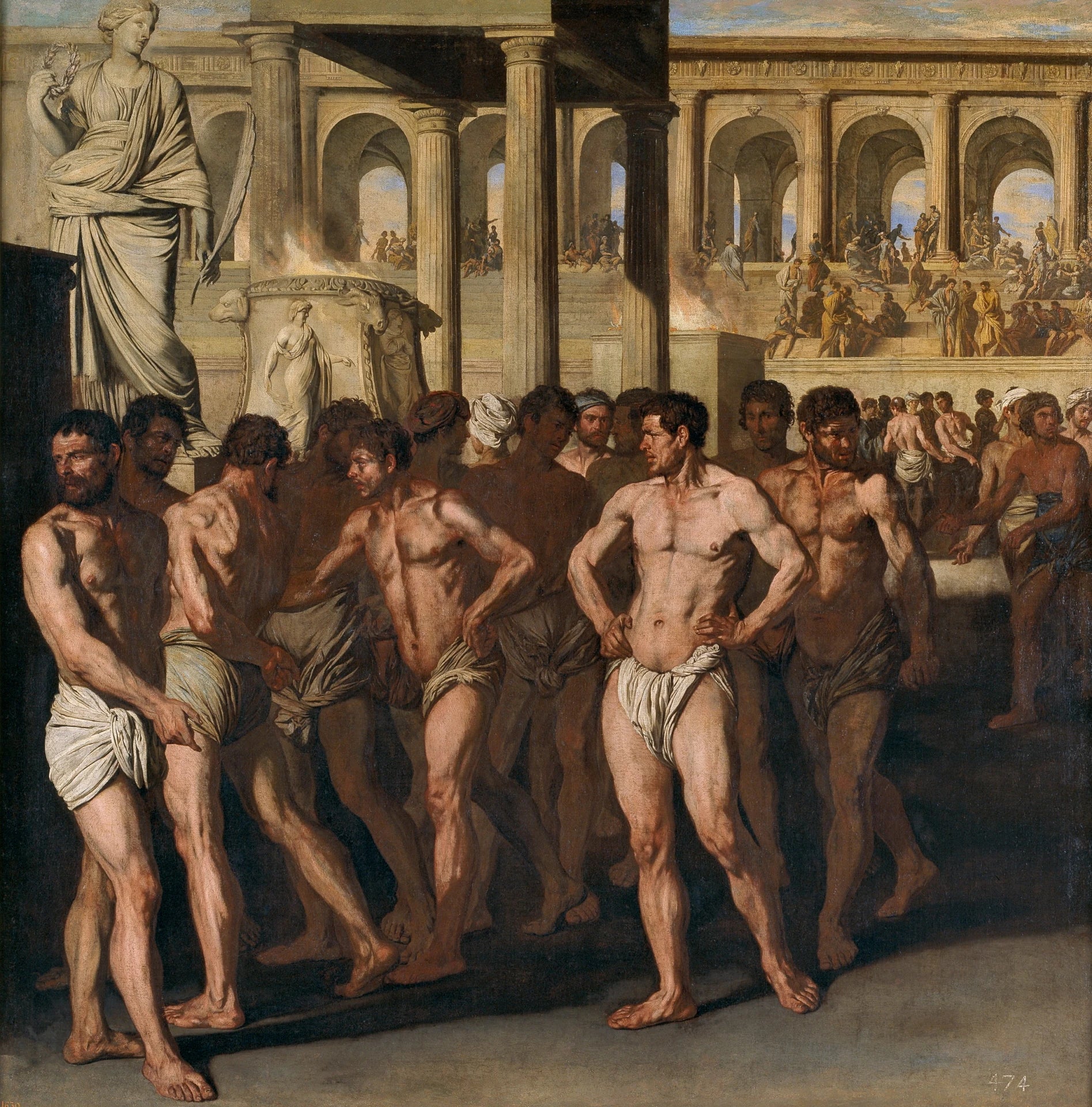 Athlètes romains - Aniello Falcone
