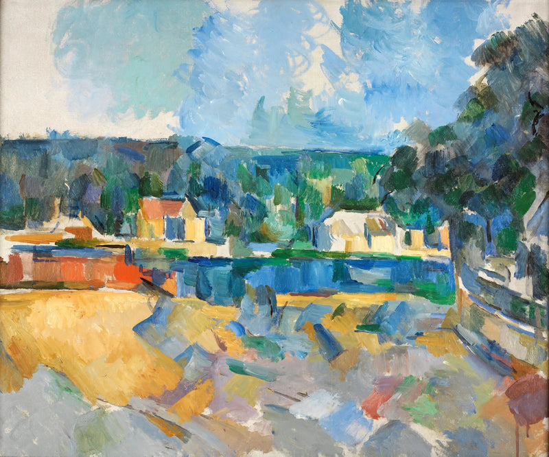 ริมฝั่งแม่น้ำ - Paul Cézanne