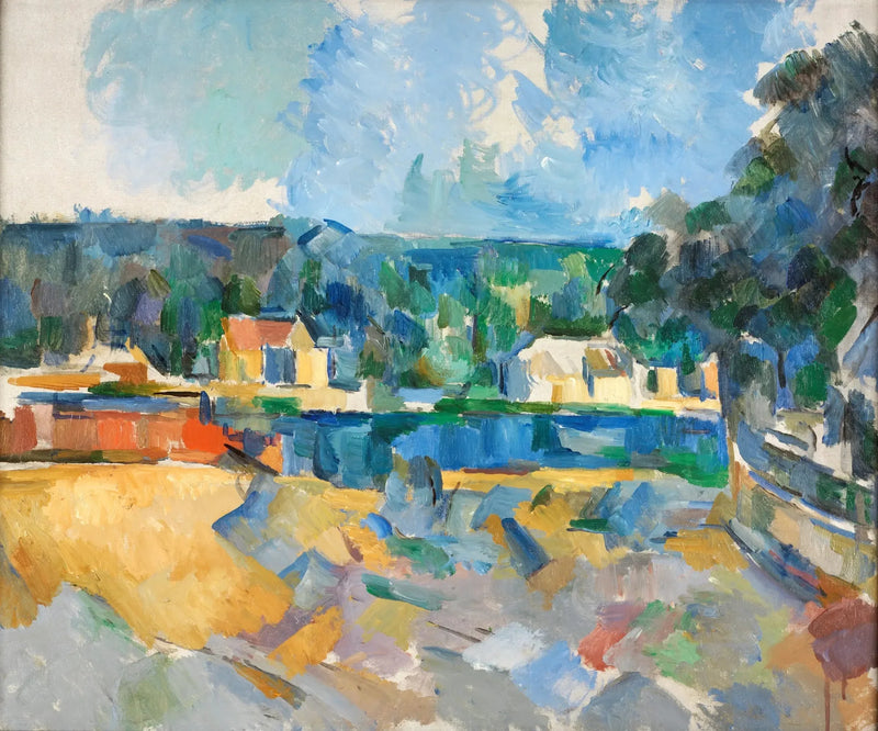 ริมฝั่งแม่น้ำ - Paul Cézanne
