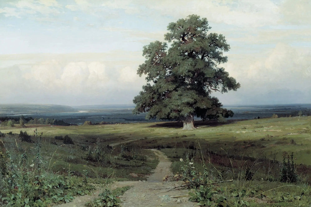 Au milieu de la vallée… - Ivan Chichkine image 1 reproduction d’œuvre d’art à l’huile