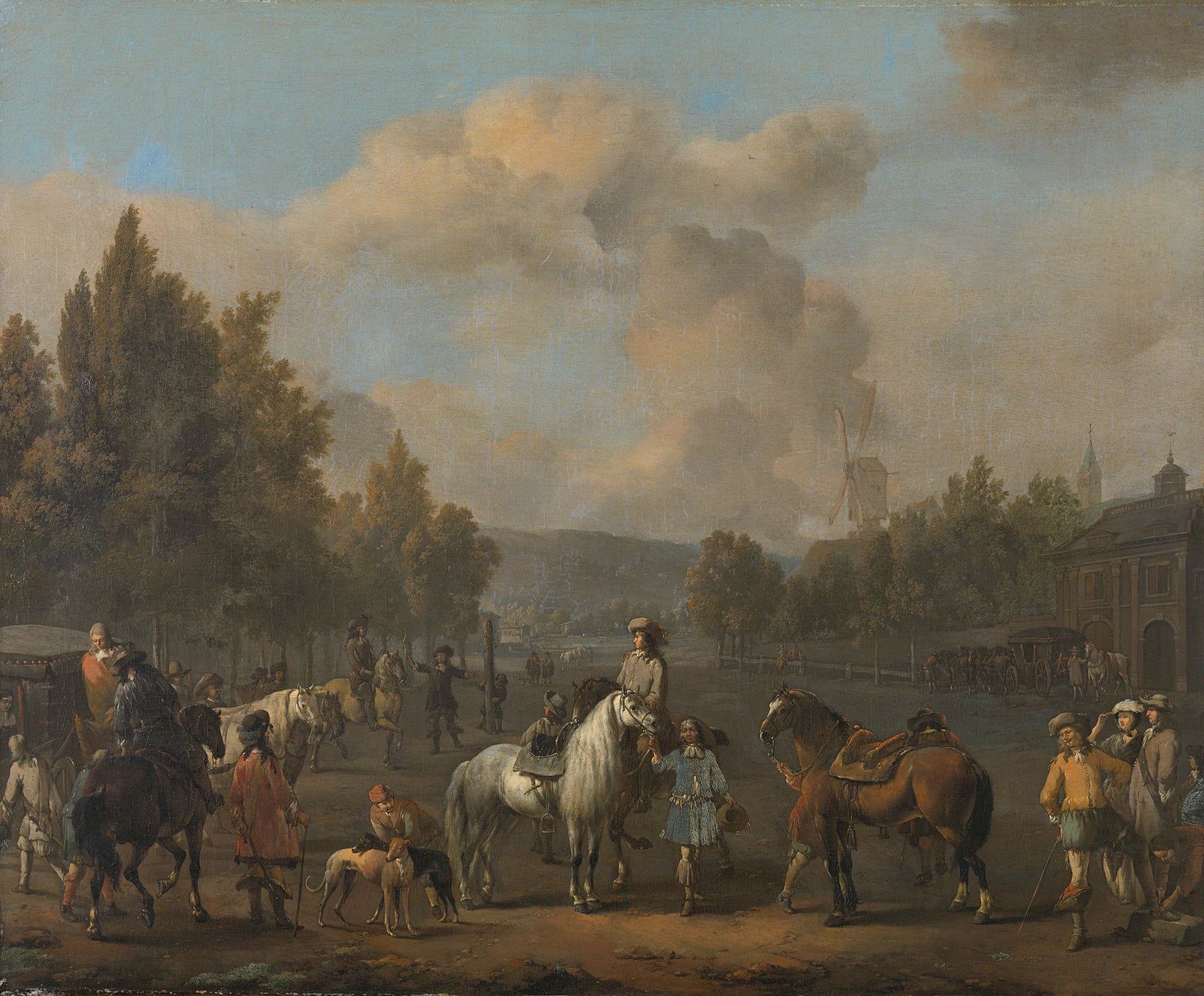 L'auto-école - Johannes Lingelbach