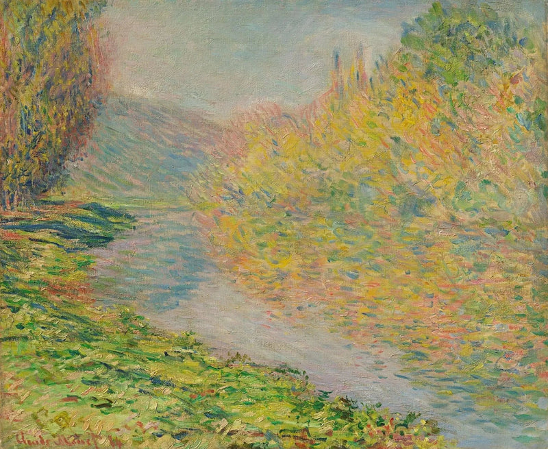ฤดูใบไม้ร่วงใน Jeufosse W916 - Claude Monet