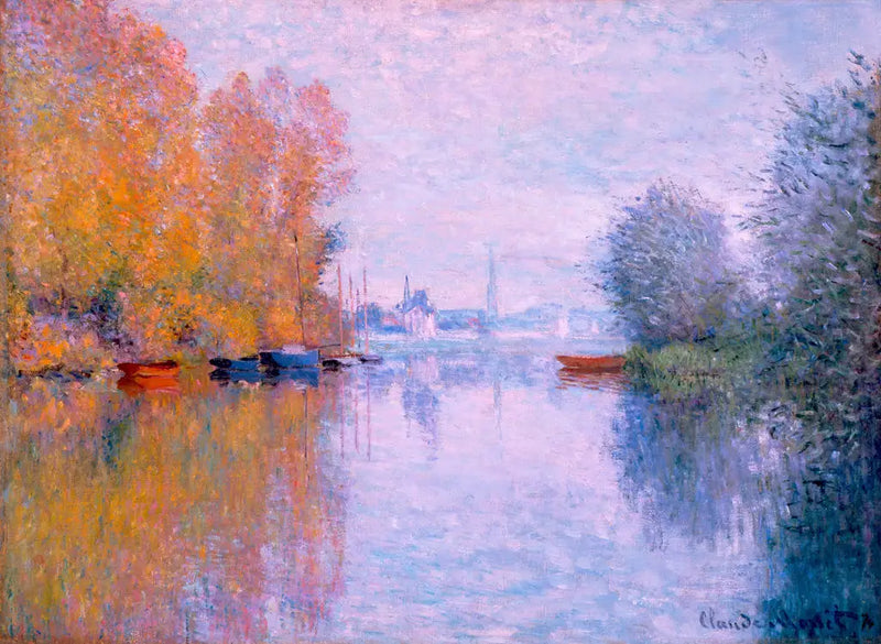 ฤดูใบไม้ร่วงบนแม่น้ำแซน, อาร์ฌ็องเตย - Claude Monet