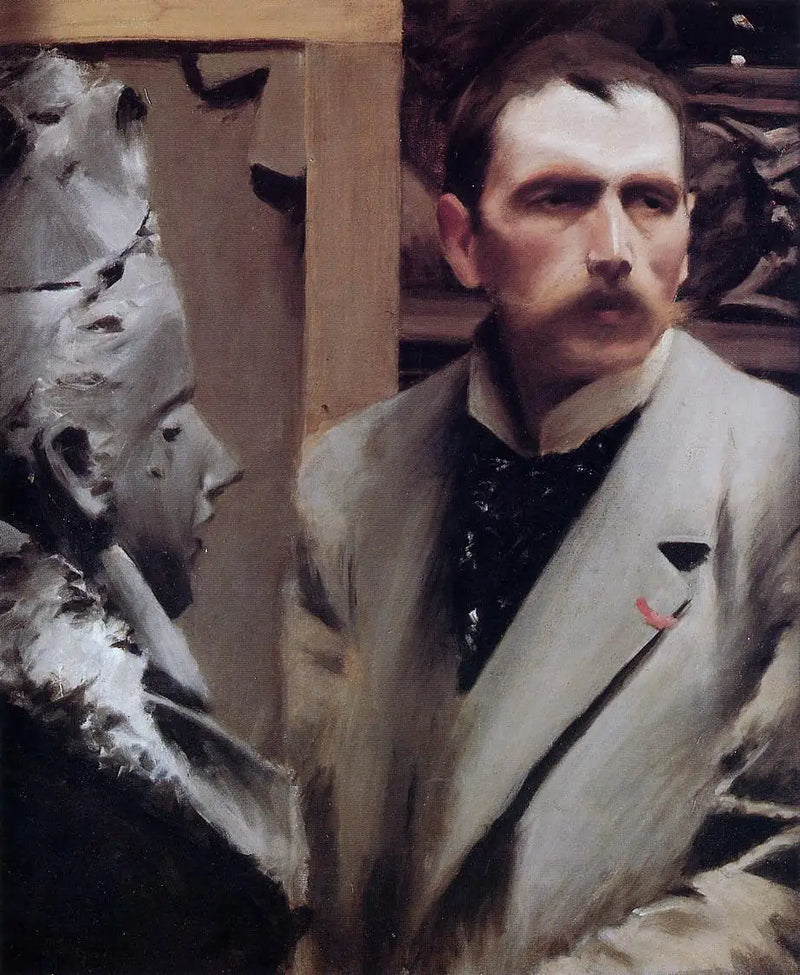 ภาพเหมือนตัวเอง ค.ศ. 1889 โดย Anders Zorn - Anders Zorn