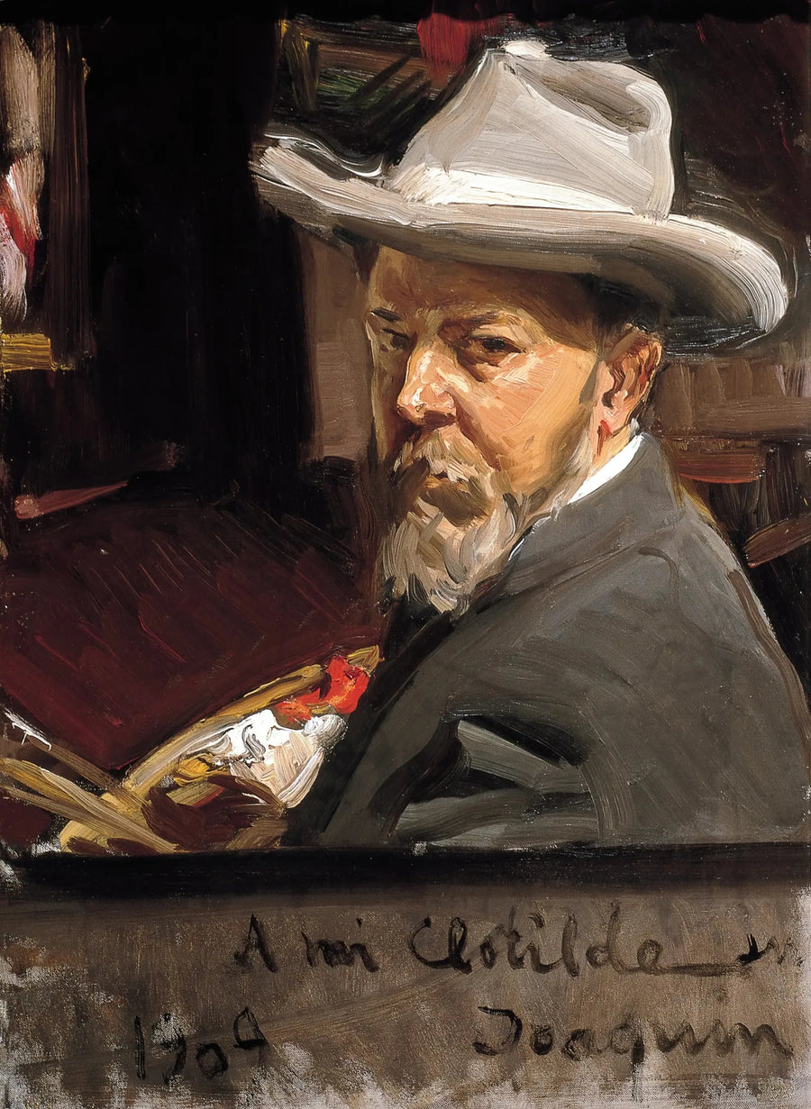 ภาพตนเอง (1909) - Joaquín Sorolla