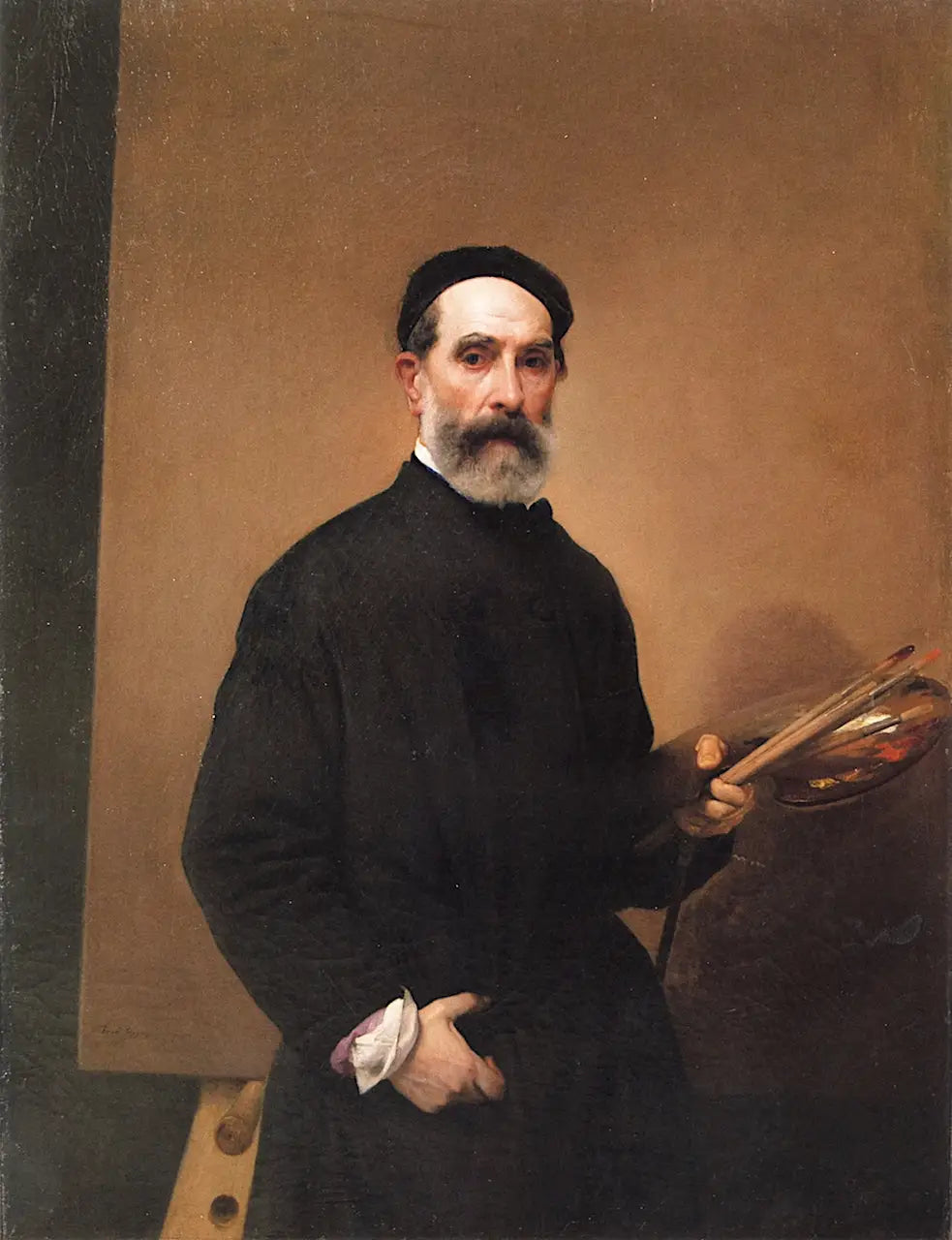 Autoportrait à 71 ans - Francesco Hayez - Alpha Reproduction