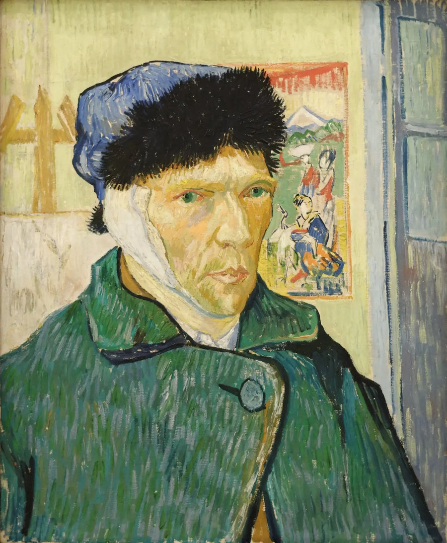 ภาพเหมือนตนเองที่หูพันผ้า - Vincent van Gogh
