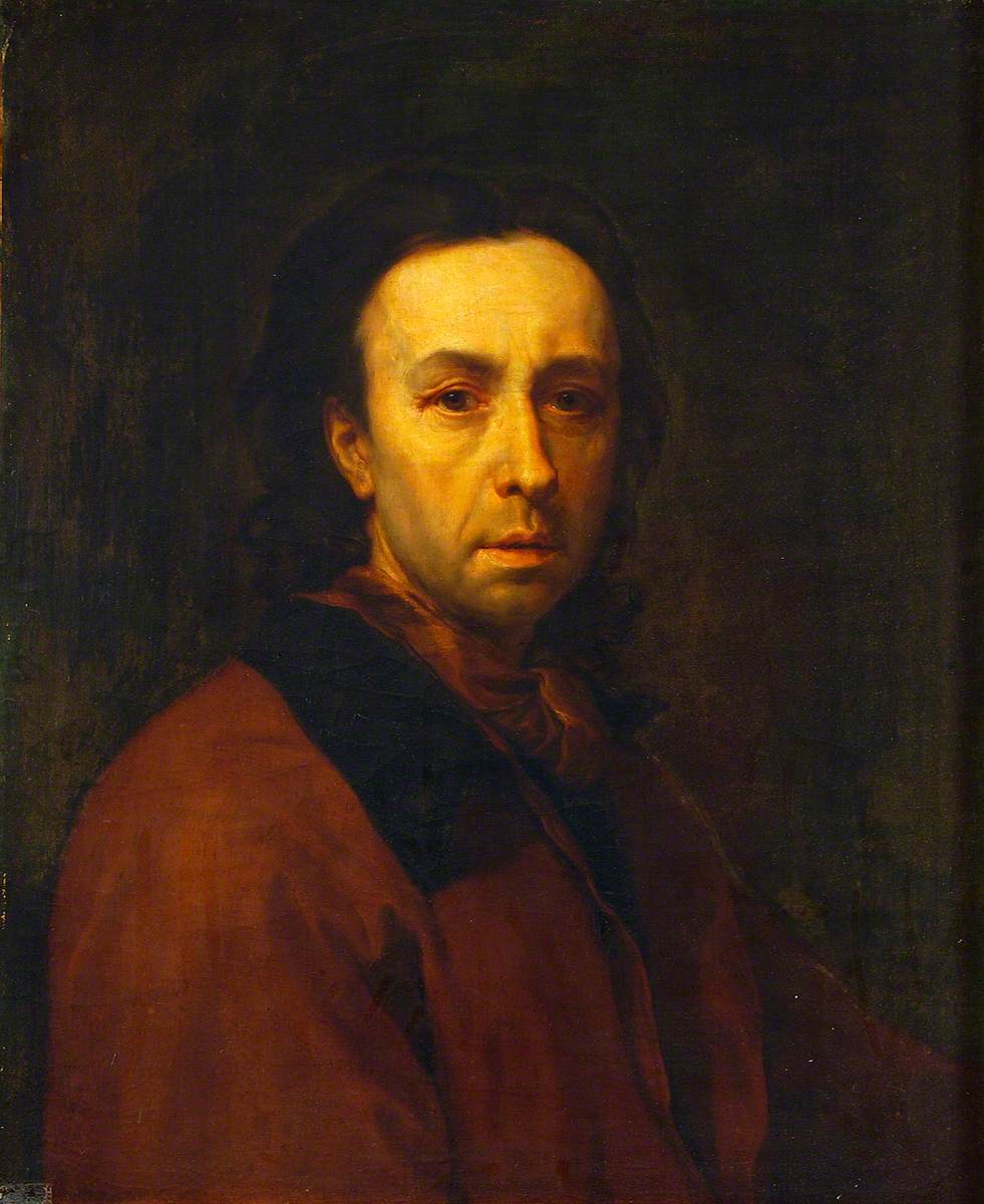 Autoportrait - Anton Raphael Mengs image 1 copie de tableau peinte à la main