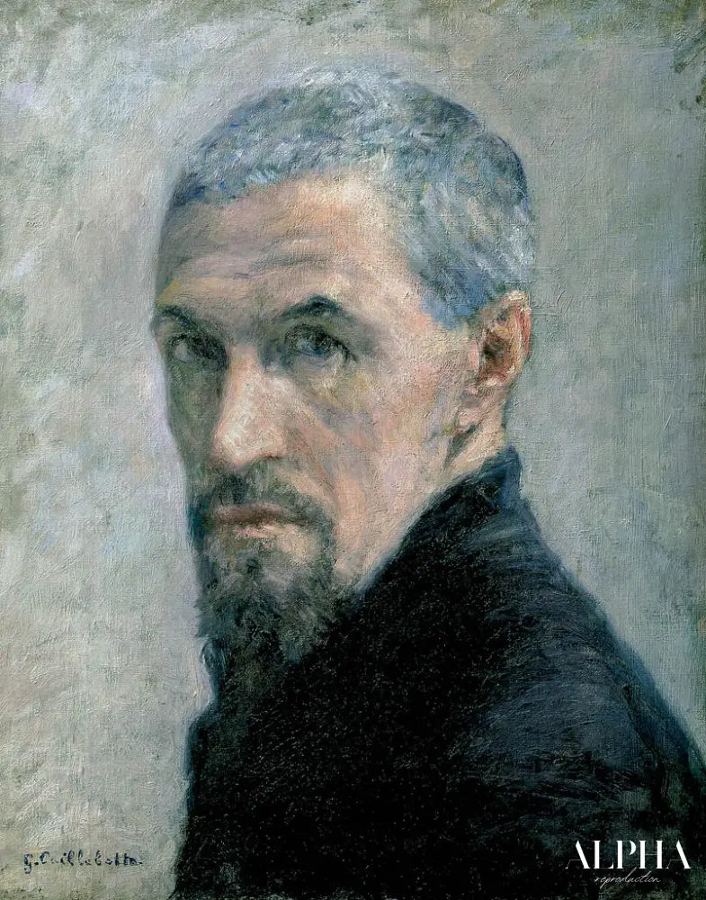 Autoportrait - Caillebotte - Reproductions de tableaux et peintures haut de gamme