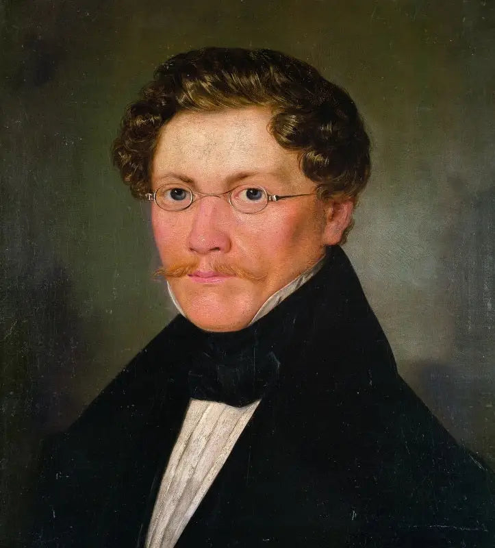 Autoportrait - Carl Spitzweg image 1 copie peinte à la main à l’huile