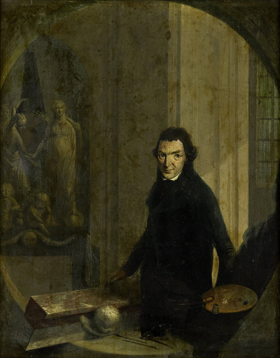 Autoportrait - Christoffel Frederik Franck