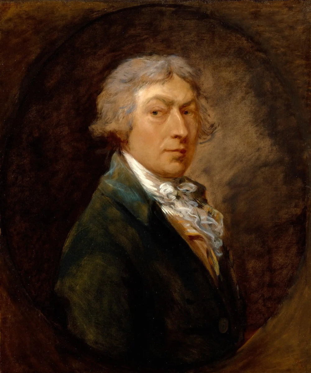 Autoportrait de Thomas Gainsborough, R.A. - Thomas Gainsborough image 1 copie peinte à la main à l’huile