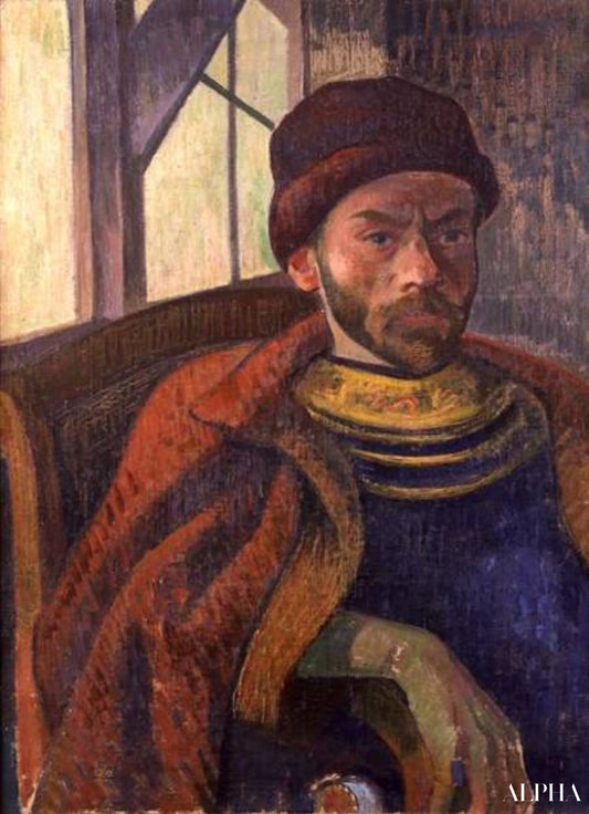 Autoportrait en costume breton - Paul Gauguin - Reproductions de tableaux et peintures haut de gamme