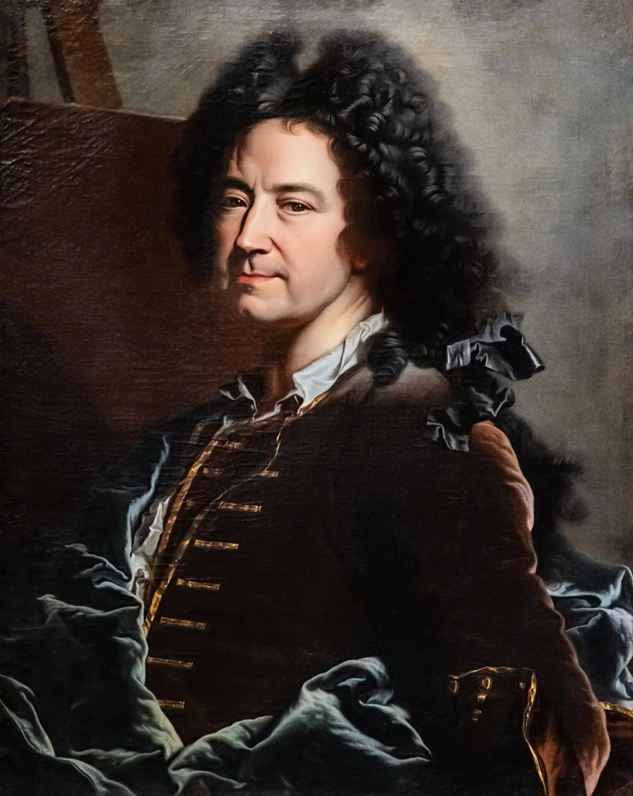 ภาพเหมือนตัวเอง - Hyacinthe Rigaud