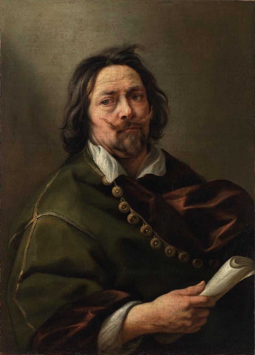Autoportrait - Jacob Jordaens image 1 reproduction artisanale de tableau