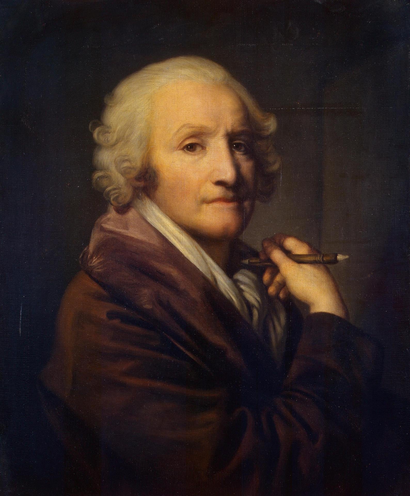 Autoportrait - Jean-Baptiste Greuze - Alpha Reproduction