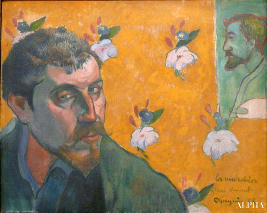 Autoportrait Les Misérables - Paul Gauguin - Reproductions de tableaux et peintures haut de gamme