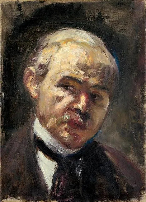Autoportrait - Lesser Ury image 1 reproduction de peinture à l’huile