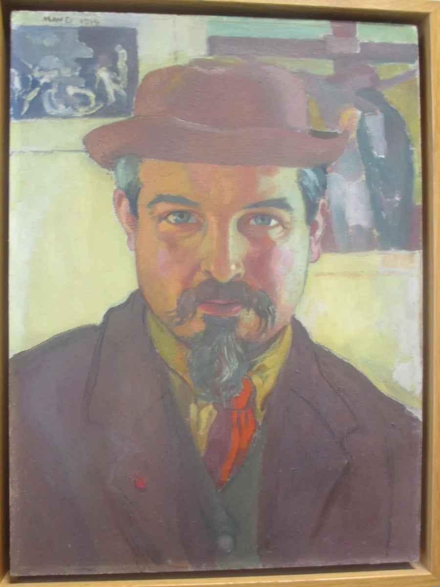 Autoportrait - Maurice Denis image 1 tableau peint à l’huile sur toile