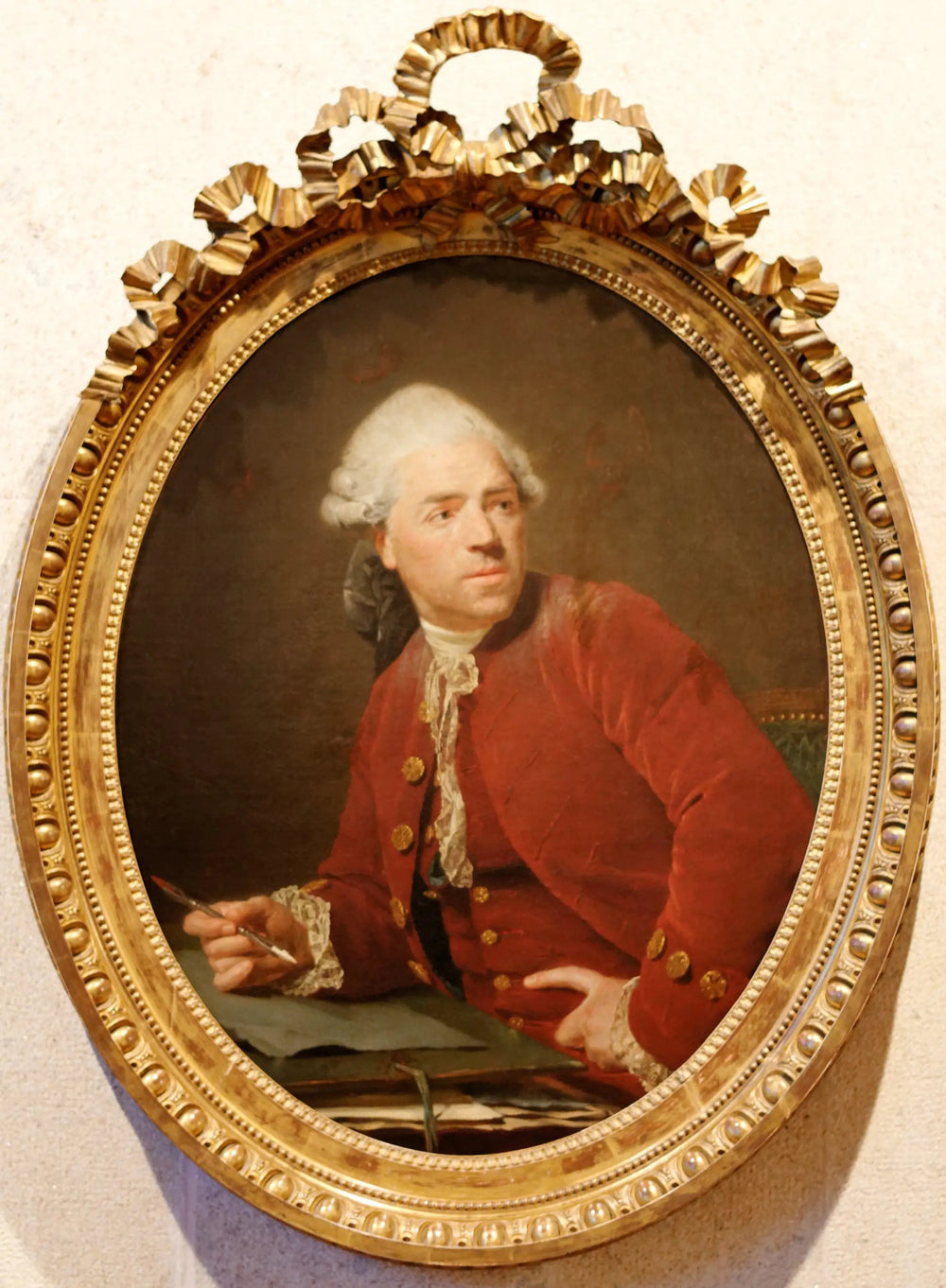 Autoportrait - Nicolas-Bernard Lépicié - Alpha Reproduction