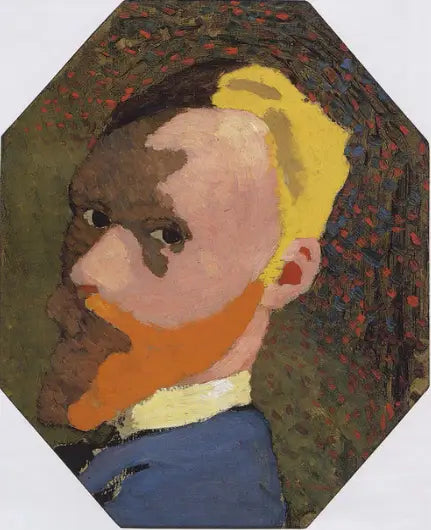 ภาพเหมือนตัวเองรูปทรงแปดเหลี่ยม - Édouard Vuillard
