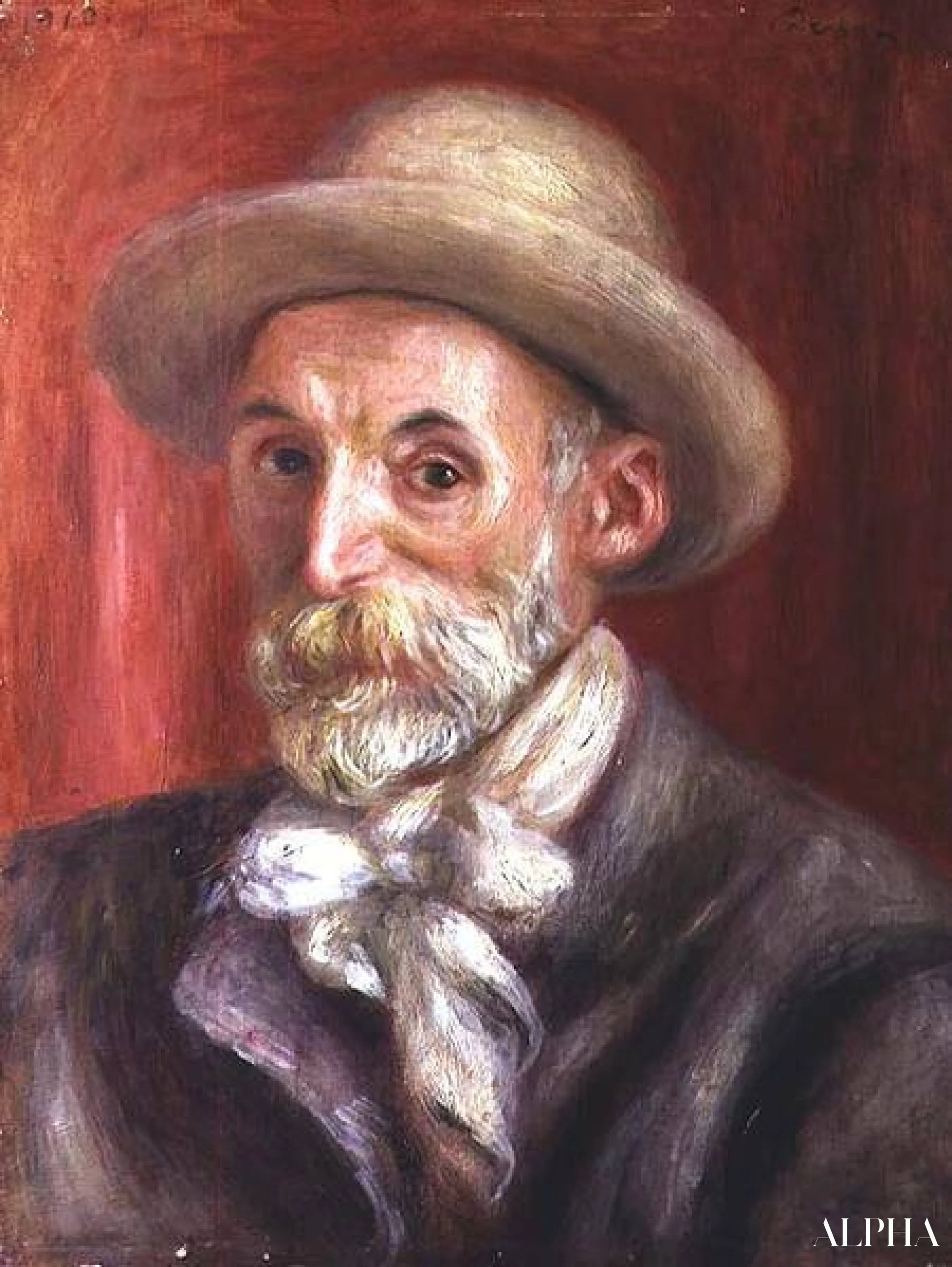 Self-Portrait - Pierre-Auguste Renoir - High-end reproductions of paintings and artworks