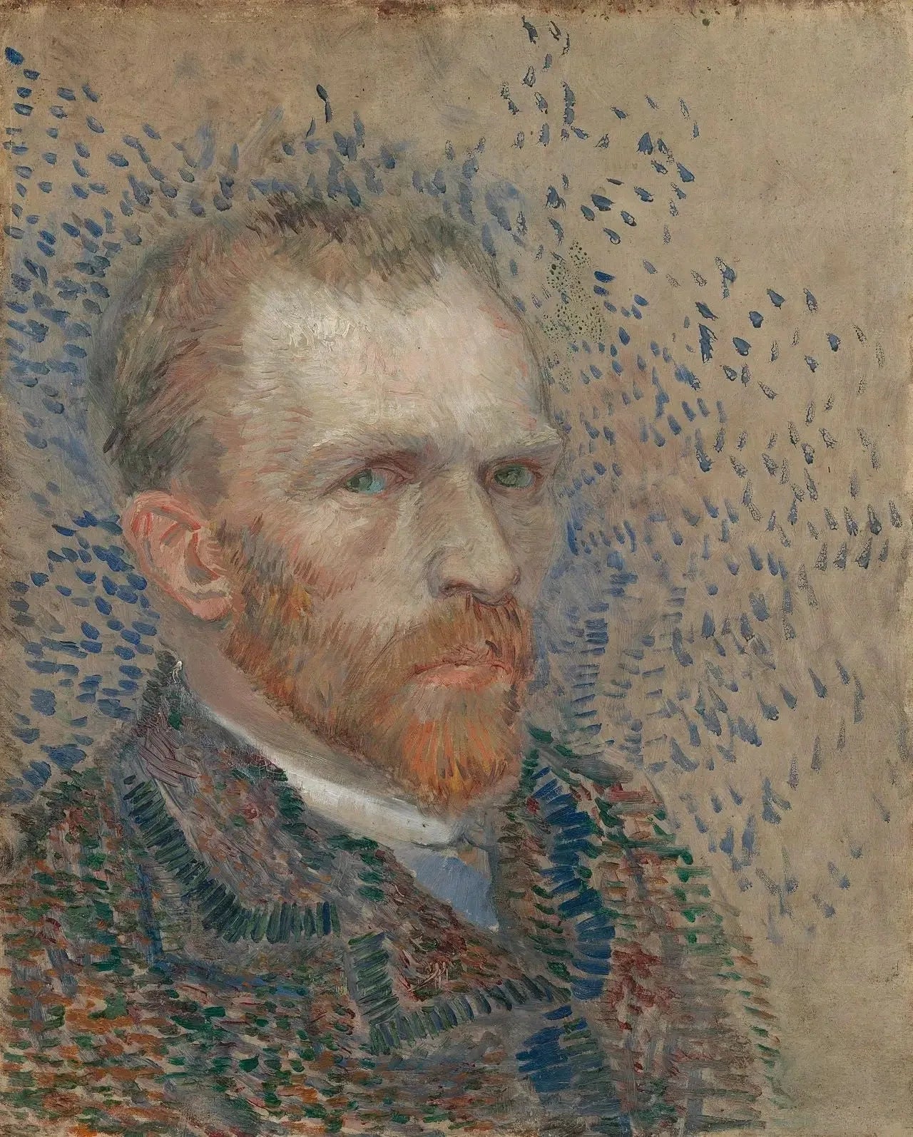 Autoportrait - Vincent van Gogh image 1 tableau peint à l’huile sur toile
