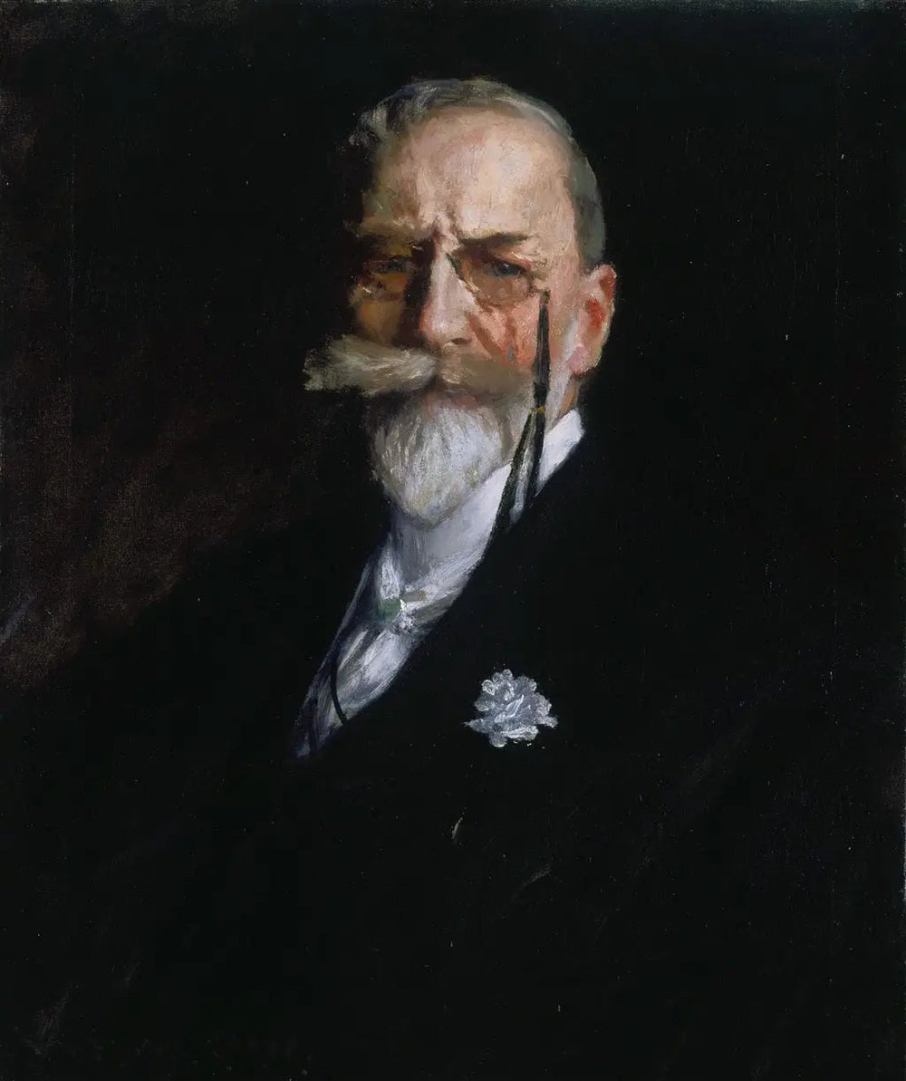 Autoportrait - William Merritt Chase image 1 copie de tableau peinte à la main