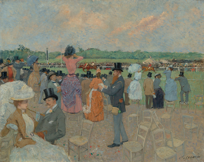 ที่สนามแข่ง Longchamp - Jean-Louis Forain