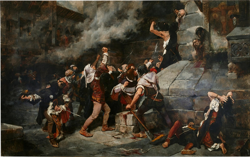 Aux pieds du Sauveur