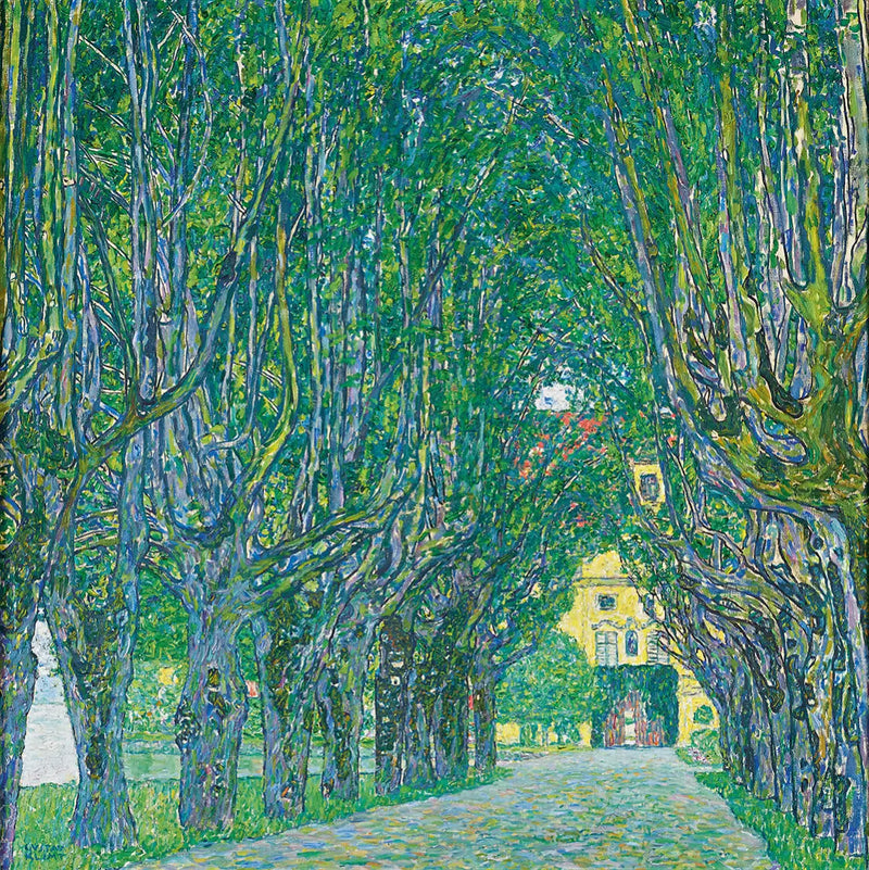 ถนนในสวนของ Schloss Kammer - Gustav Klimt
