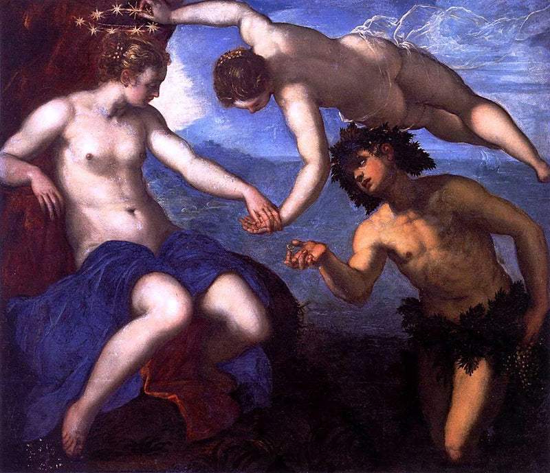 บาคัส และ อาเรียน - จาค็อป Tintoretto