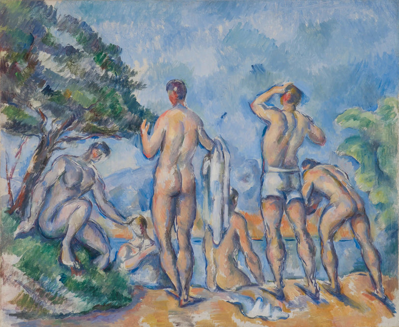 นักอาบน้ำ - Paul Cézanne