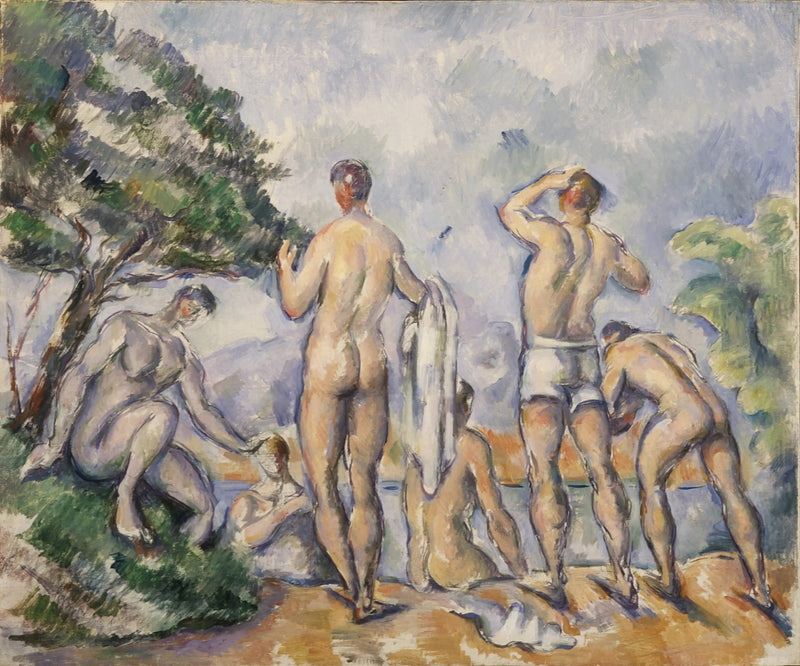 นักอาบน้ำ - Paul Cézanne