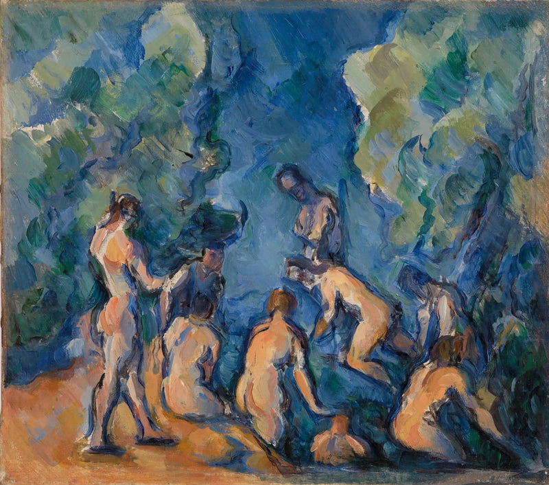 นักอาบน้ำ - Paul Cézanne