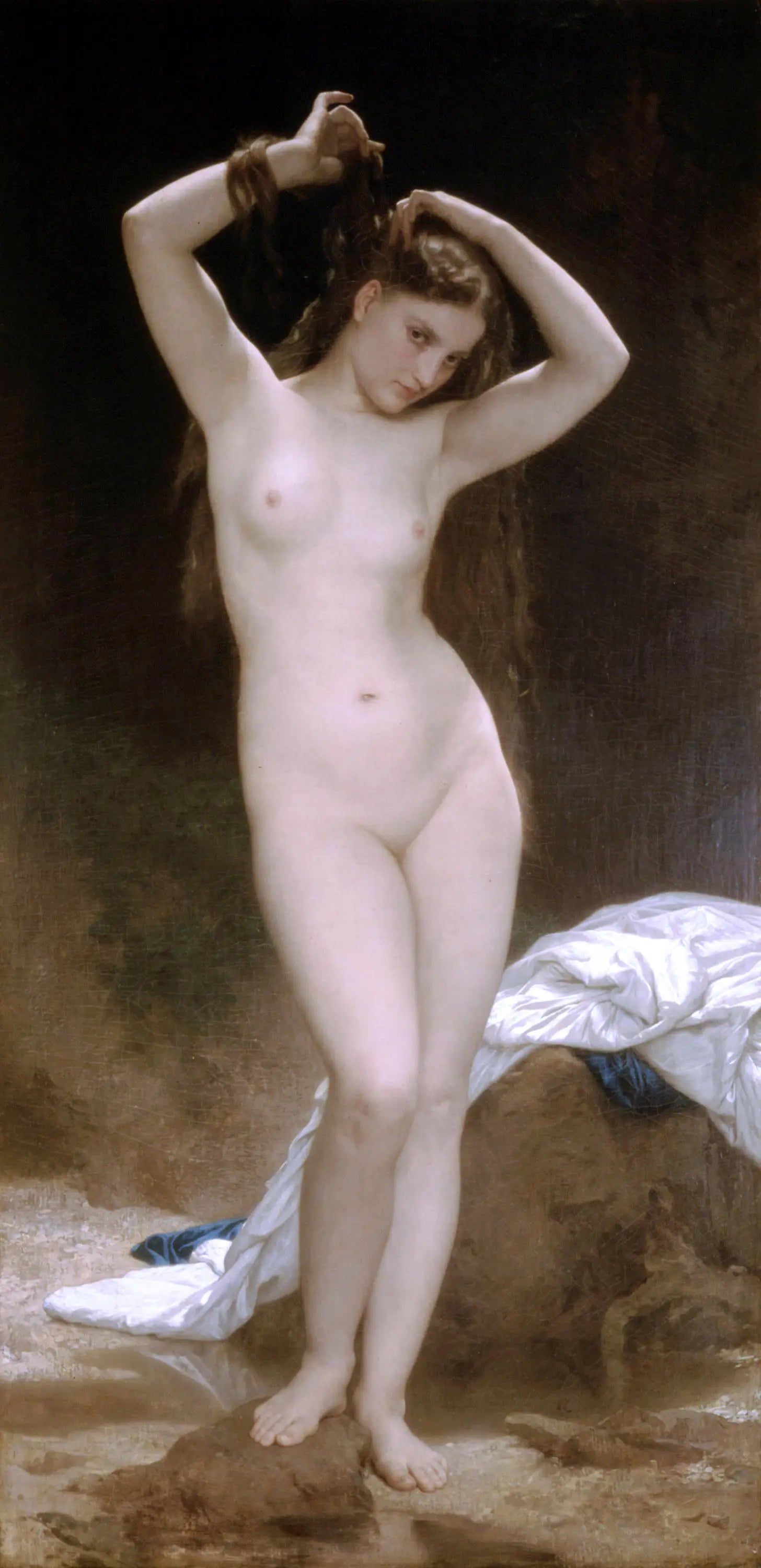 Baigneuse - Bouguereau image 1 reproduction artisanale de tableau