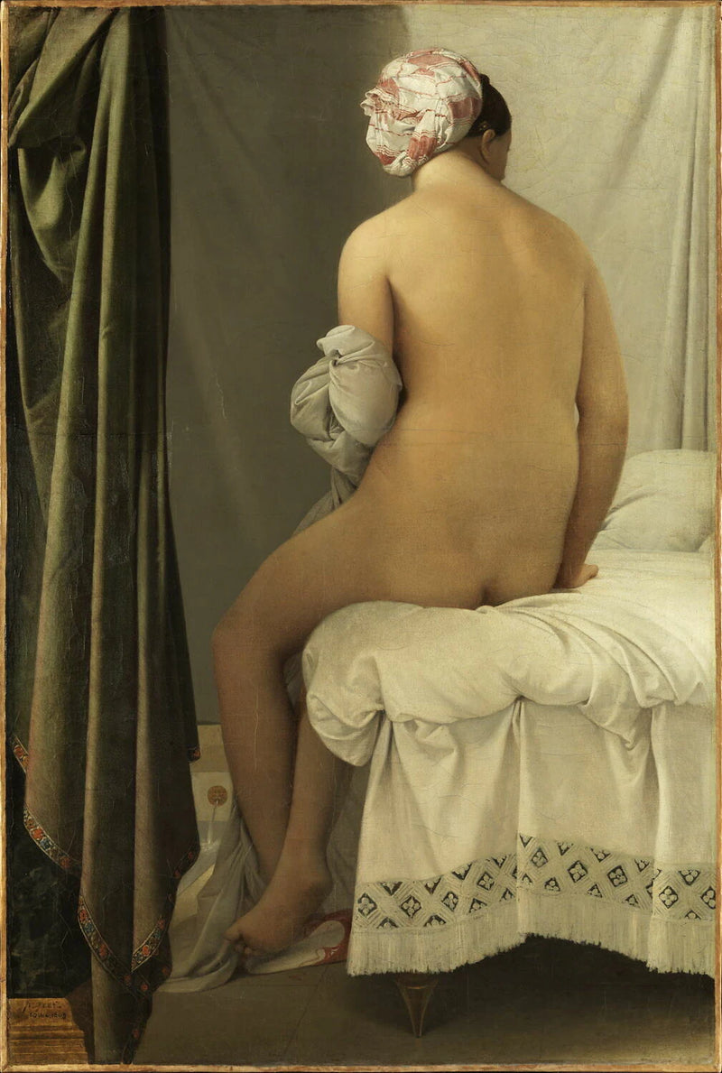 La baigneuse, dite Baigneuse de Valpinçon - Jean-Auguste-Dominique Ingres