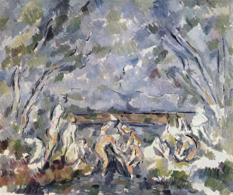 นักอาบน้ำ - Paul Cézanne