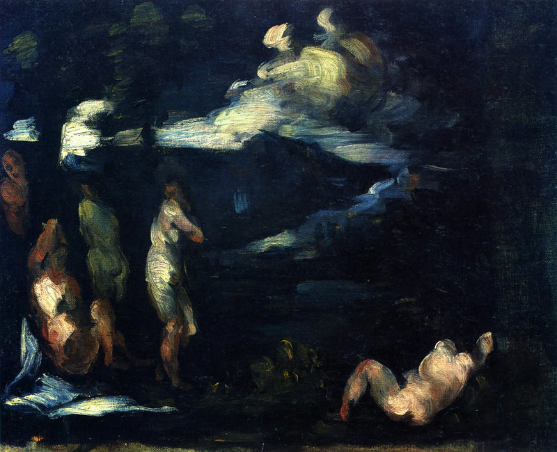 นักอาบน้ำ - Paul Cézanne