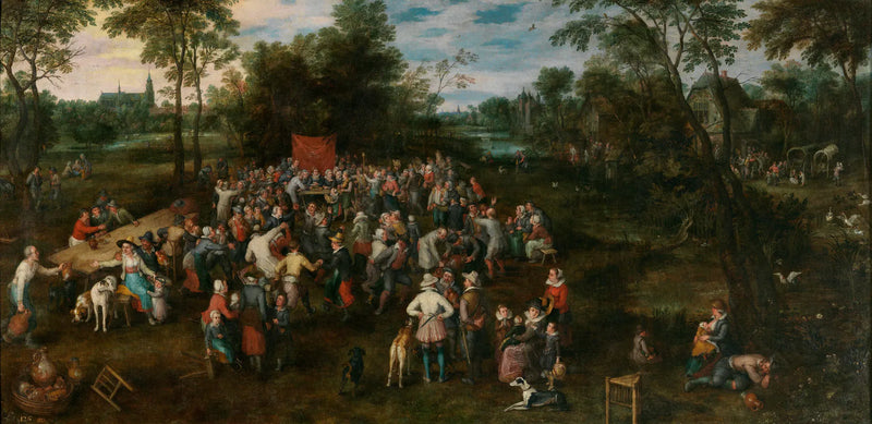Banquet de noces - Jan Brueghel l'Ancien