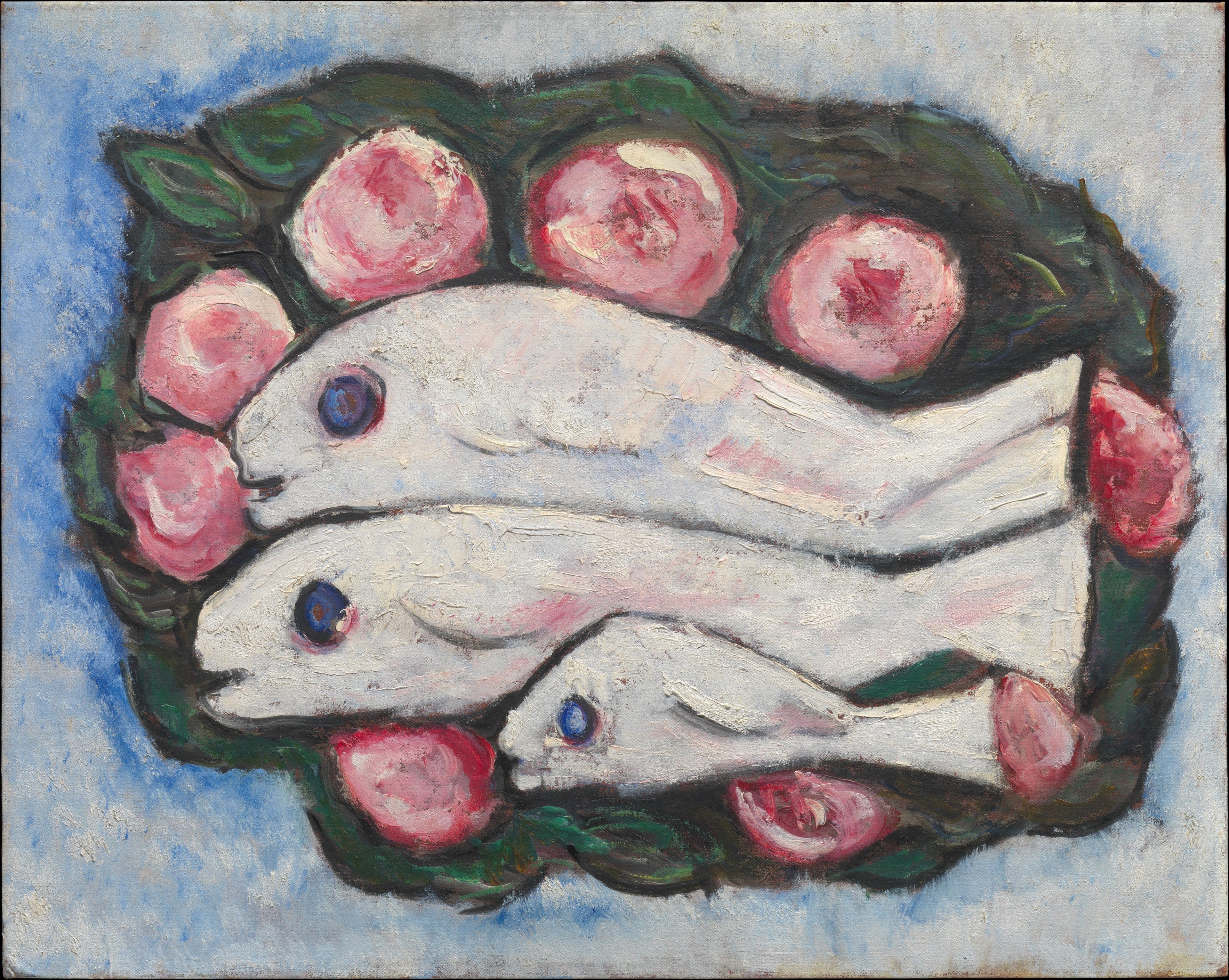 Banquet en silence - Marsden Hartley image 1 copie peinte à la main à l’huile
