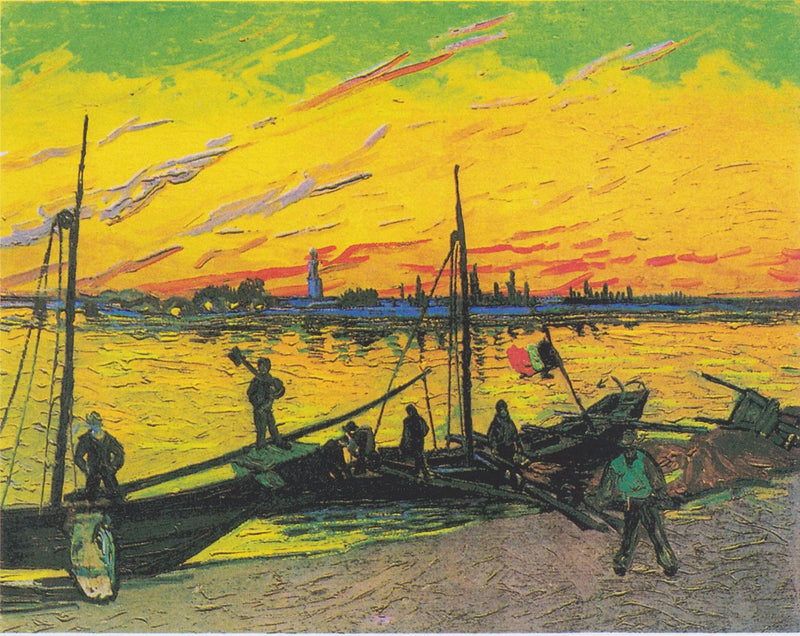 เรือบาร์จถ่านหิน - Vincent van Gogh