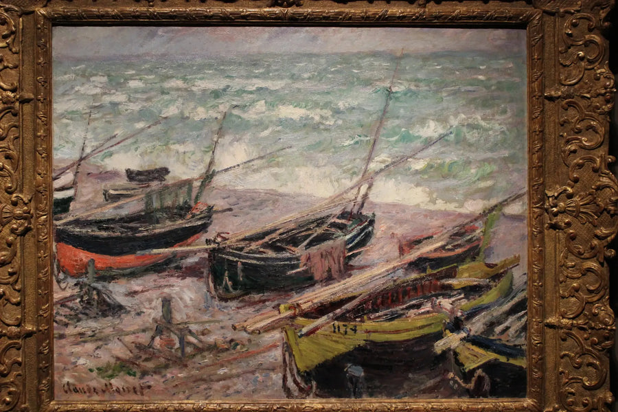 เรือประมงที่เอเตรต - Claude Monet
