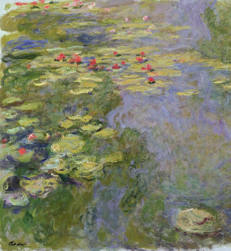 ลุ่มน้ําดอกบัว Marmottan W1888/1 - Claude Monet