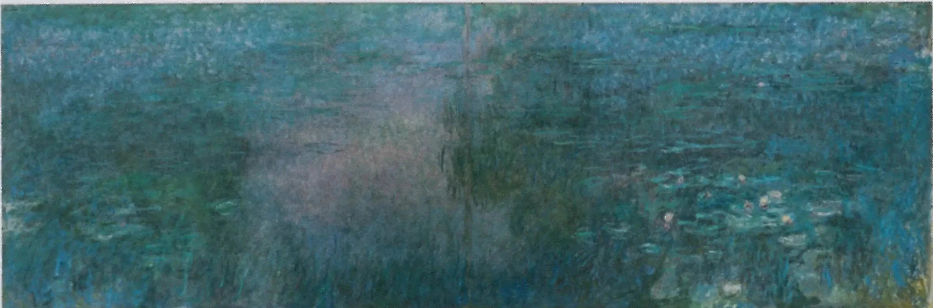 Le Bassin aux nymphéas de Claude Monet – diptyque du Chichu Art Museum, Wildenstein 1966–1967