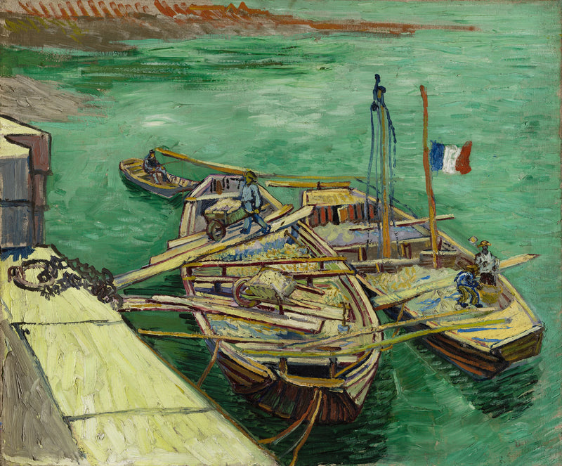 เรือที่จอด - Vincent van Gogh