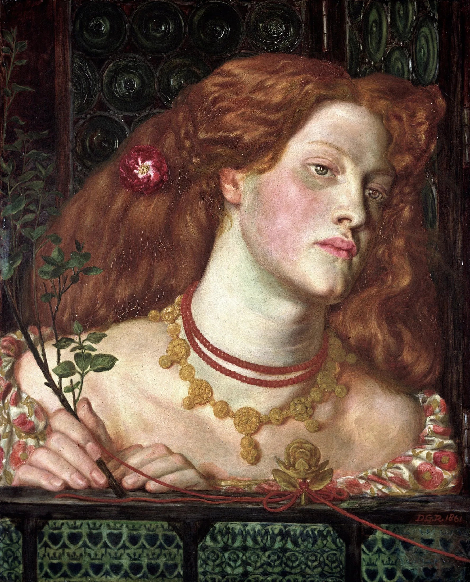 Belle Rosamund - Dante Gabriel Rossetti image 1 reproduction réalisée par Alpha Reproduction