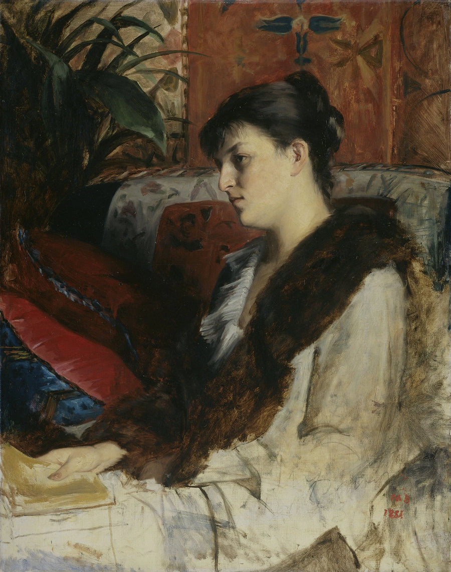 La belle-sœur du peintre - Marie Bashkirtseff