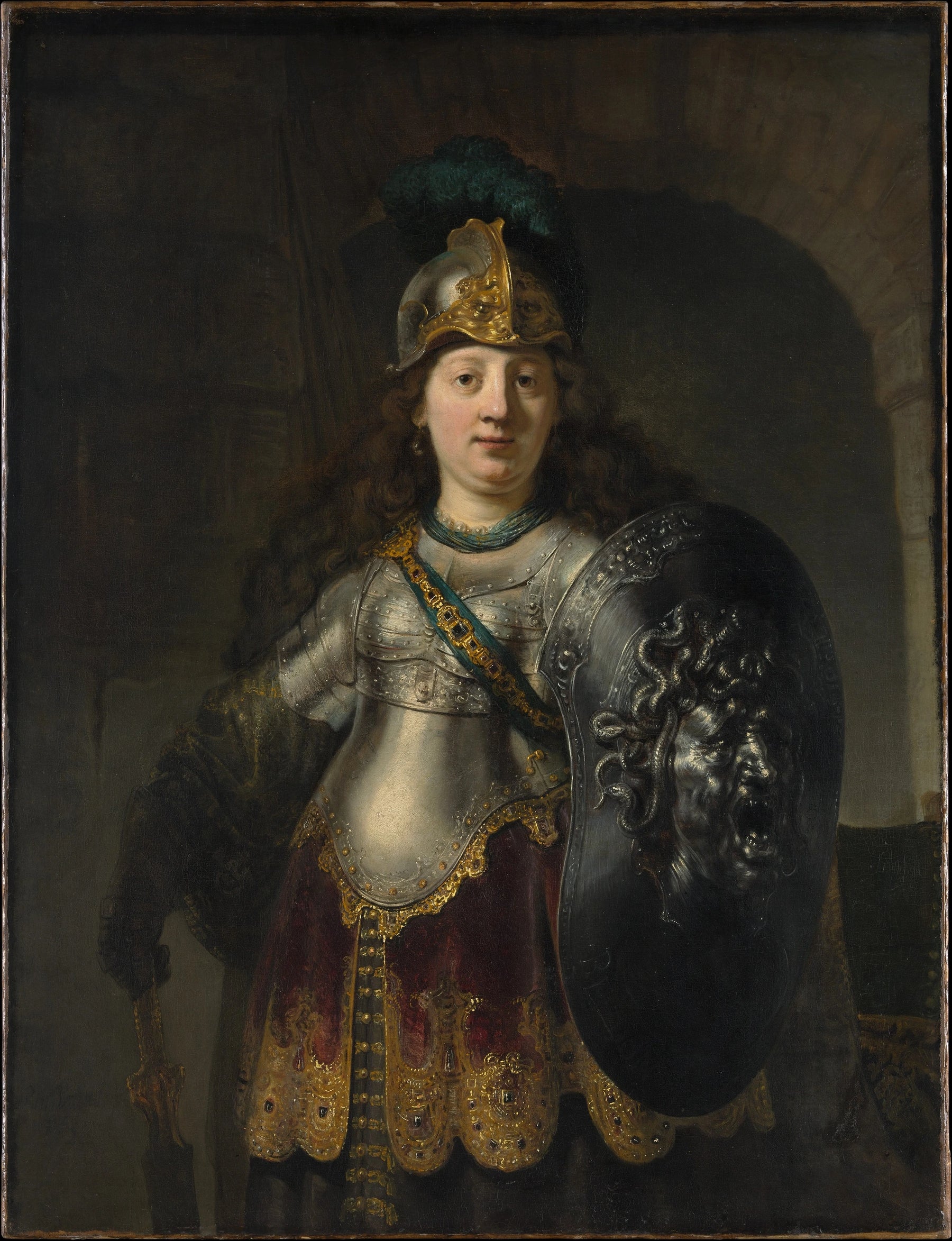 Bellone, déesse romaine de la guerre — Rembrandt