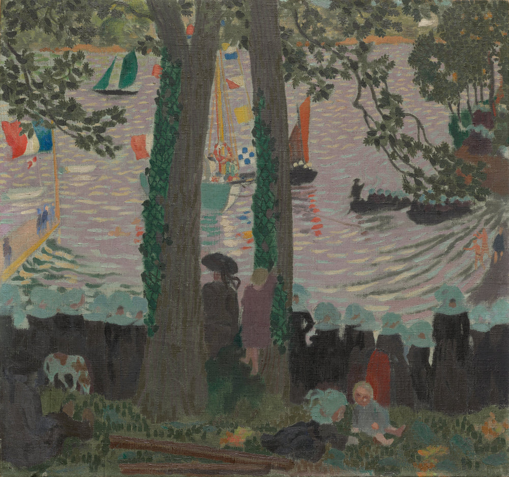 Bénédiction d’un yacht sur la rivière de Belon - Maurice Denis - Alpha Reproduction